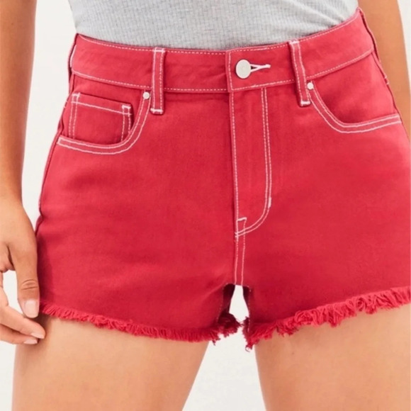 PacSun Pants - Pacsun high rise denim shorts
Size: 24 | PacSun